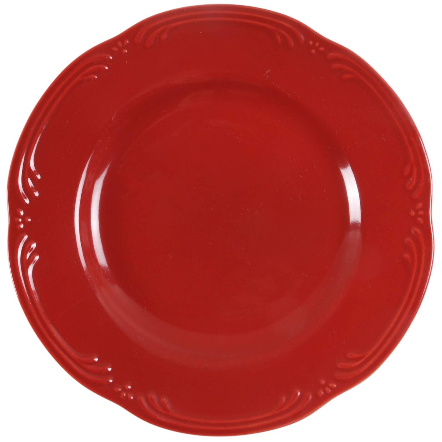 Winterberry Ruby (Red) Salad Plate by Pfaltzgraff-1