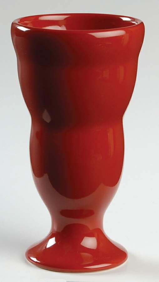 Winterberry Ruby (Red) Dessert Parfait Server by Pfaltzgraff-1