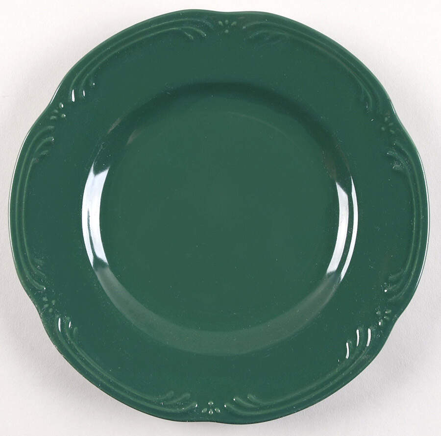 Winterberry Emerald (Green) Salad/Dessert Plate by Pfaltzgraff-1