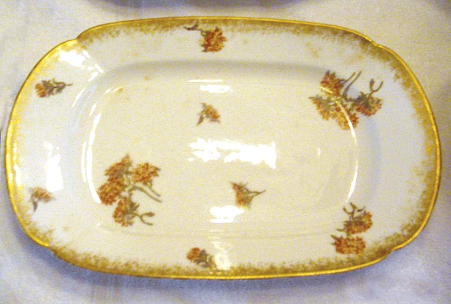 PHL32 12" Oval Serving Platter by P H Leonard-1