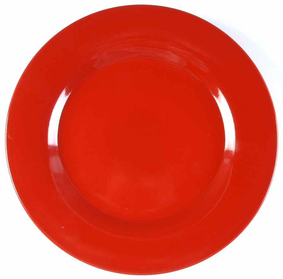 Red Hot Dinner Plate by Pfaltzgraff-1