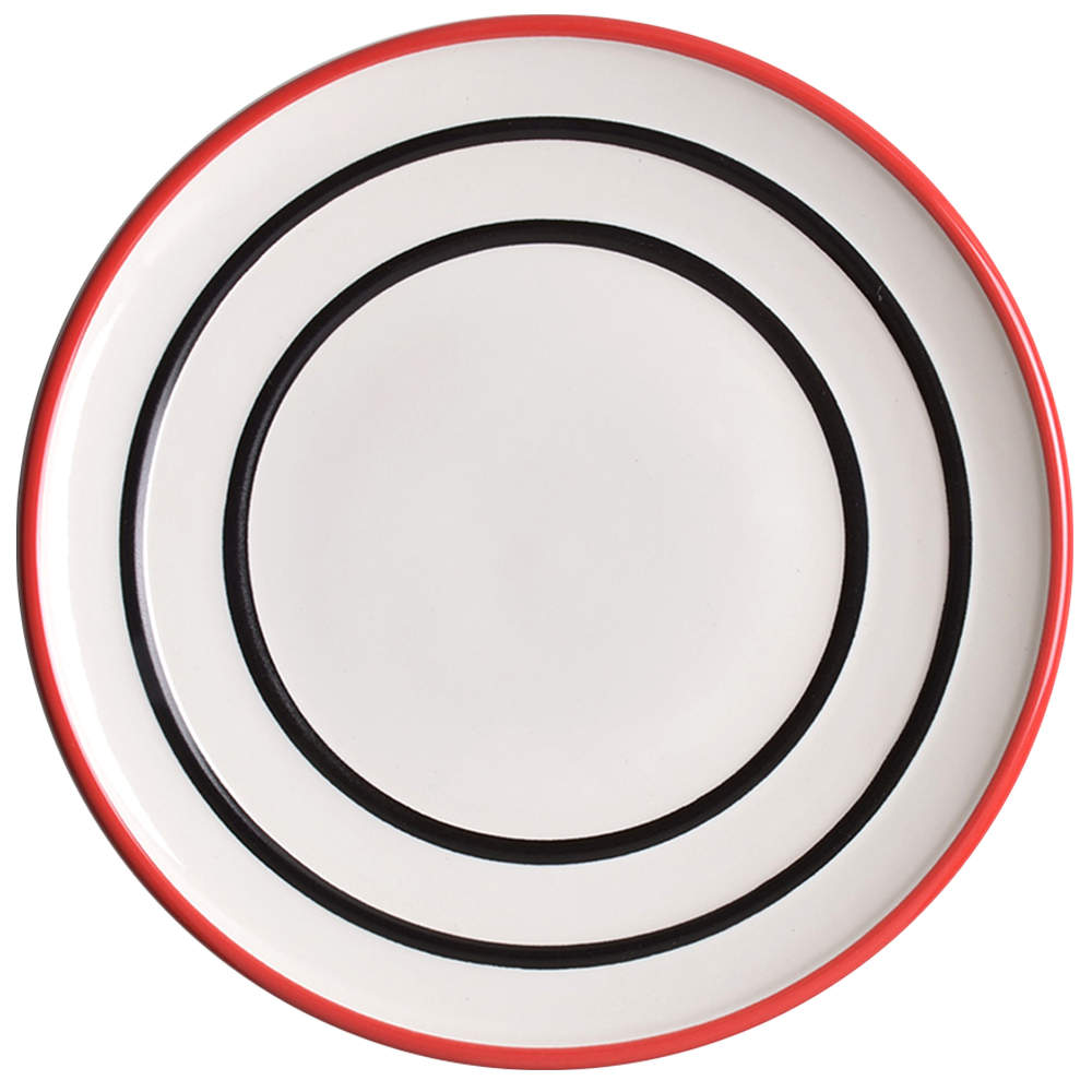 Empire Red Salad Plate by Pfaltzgraff-1