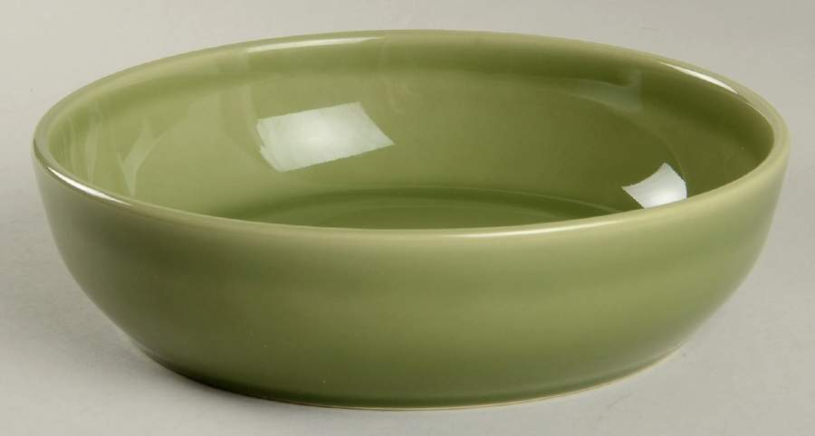 Sophia Green 8" Soup/Pasta Bowl by Pottery Barn China-1