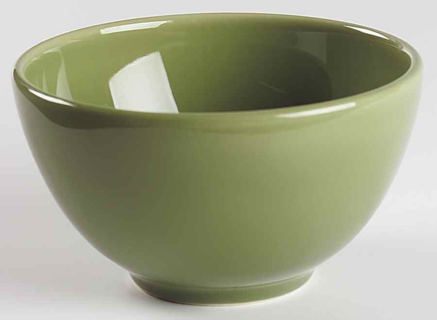 Sophia Green Coupe Cereal Bowl by Pottery Barn China-1