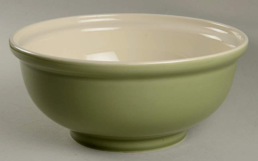 Sophia Green 10" Mixing Bowl by Pottery Barn China-1