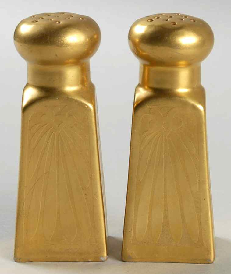 Encrusted Honeysuckle Salt & Pepper Set by Pickard-1