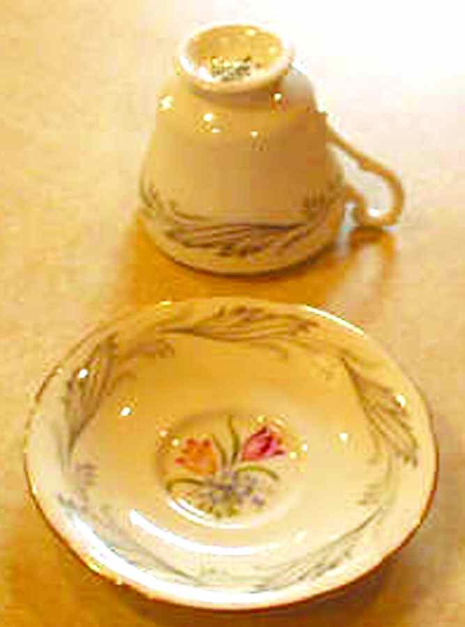 616 Footed Cup & Saucer Set by Paragon-1