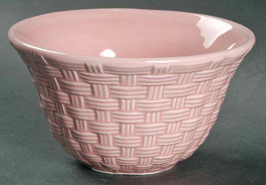 Pastel Posy Pink Dessert Bowl by Pfaltzgraff-1
