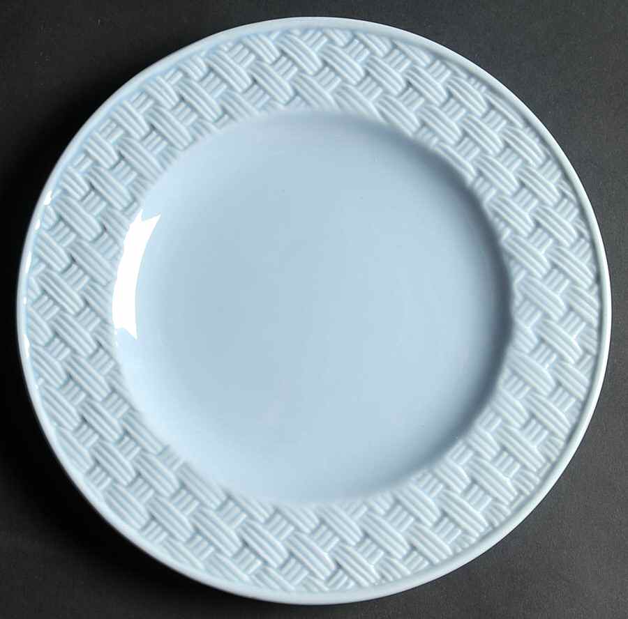 Pastel Sky Blue Salad Plate by Pfaltzgraff-1