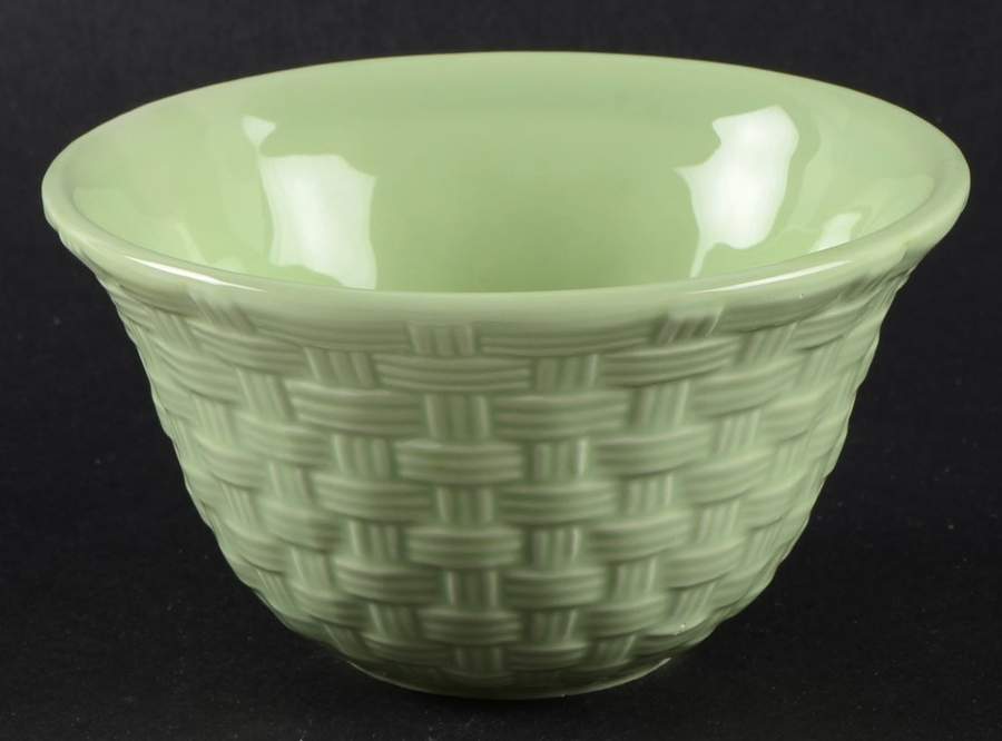 Pastel Spring Green Dessert Bowl by Pfaltzgraff-1