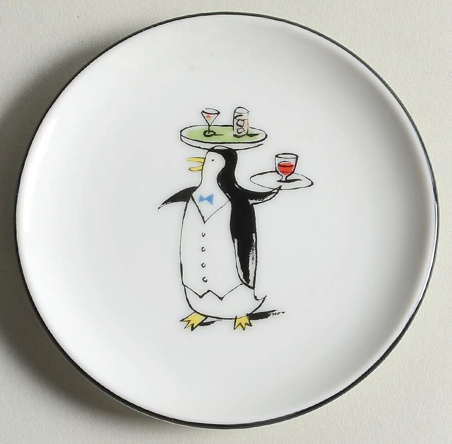 Penguins Coaster by Pottery Barn China-1