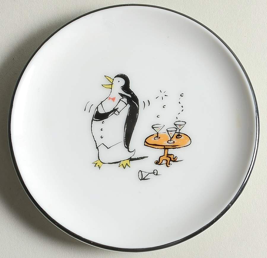 Penguins Coaster by Pottery Barn China-1