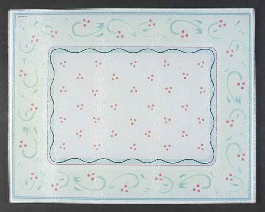 Italian Vine Rectangular Glassware Cutting Board by Pfaltzgraff-1