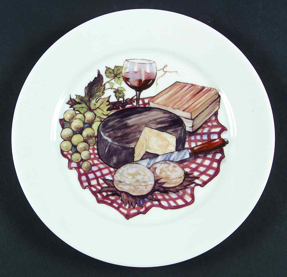PDL7 Salad Plate by Porcelaine de Sologne-1