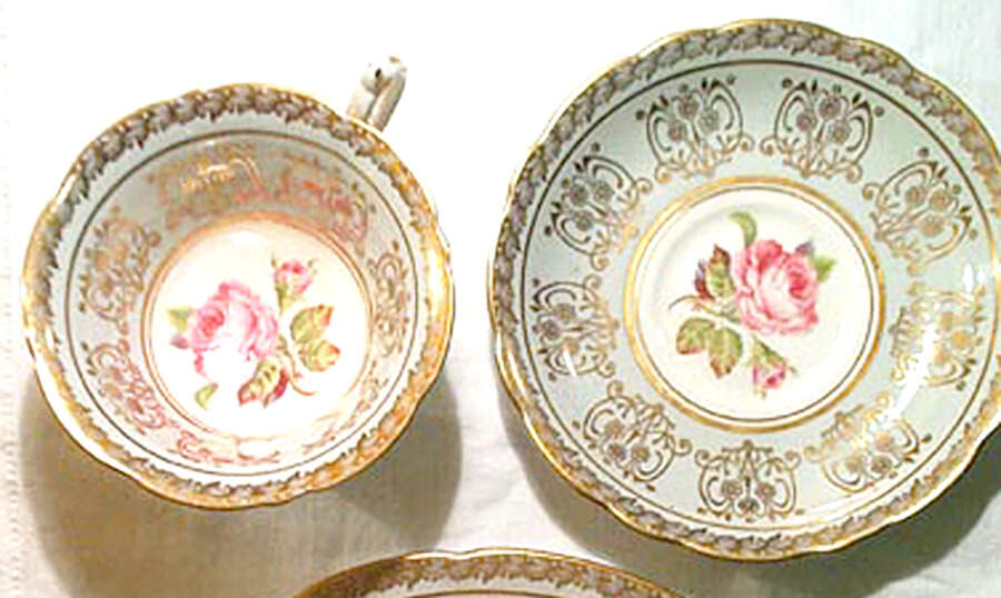 A4001-9 Footed Cup & Saucer Set by Paragon-1