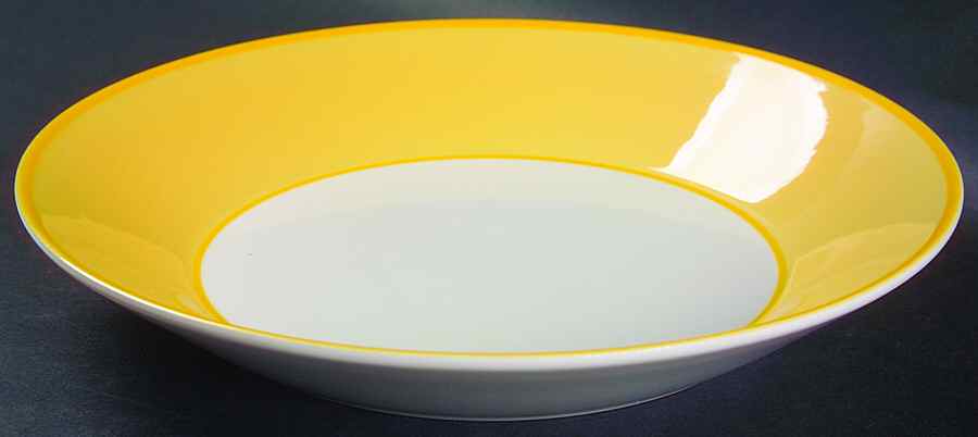 Martinique Yellow Coupe Soup Bowl by Pagnossin-1