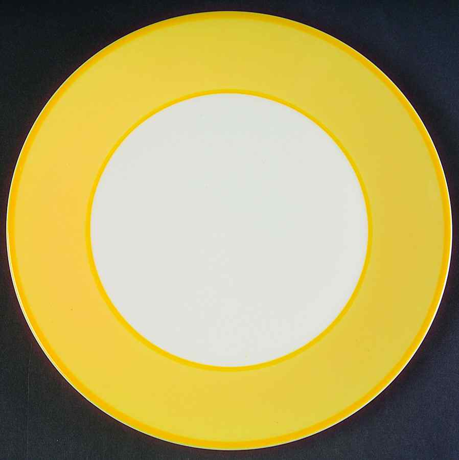 Martinique Yellow Salad Plate by Pagnossin-1