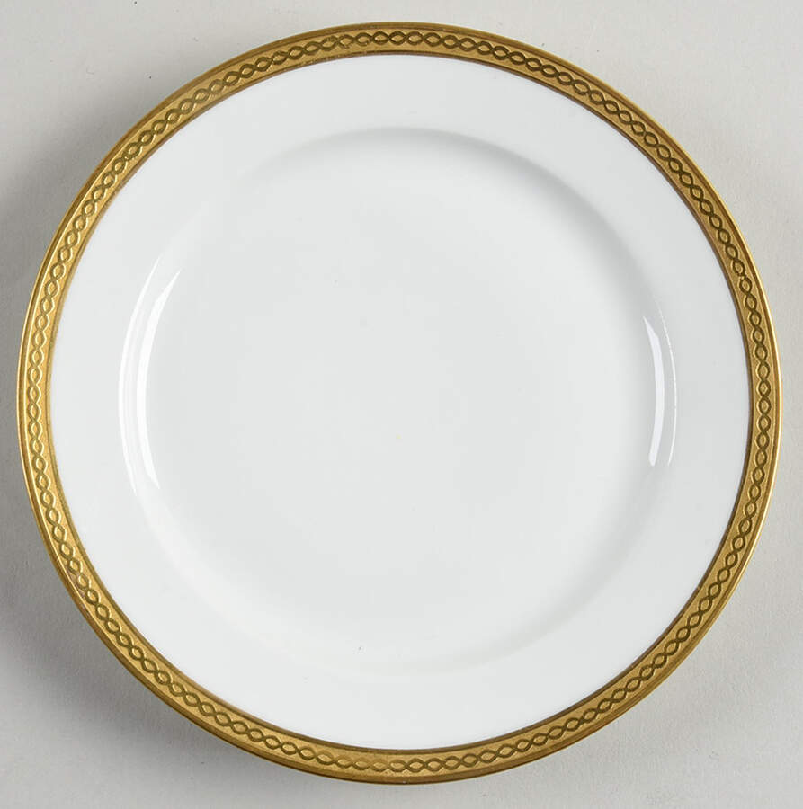 PL44 Bread & Butter Plate by Porcelaine Limousine-1