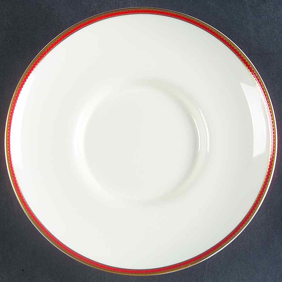 Winter Festival (On White) Saucer by Pickard-1