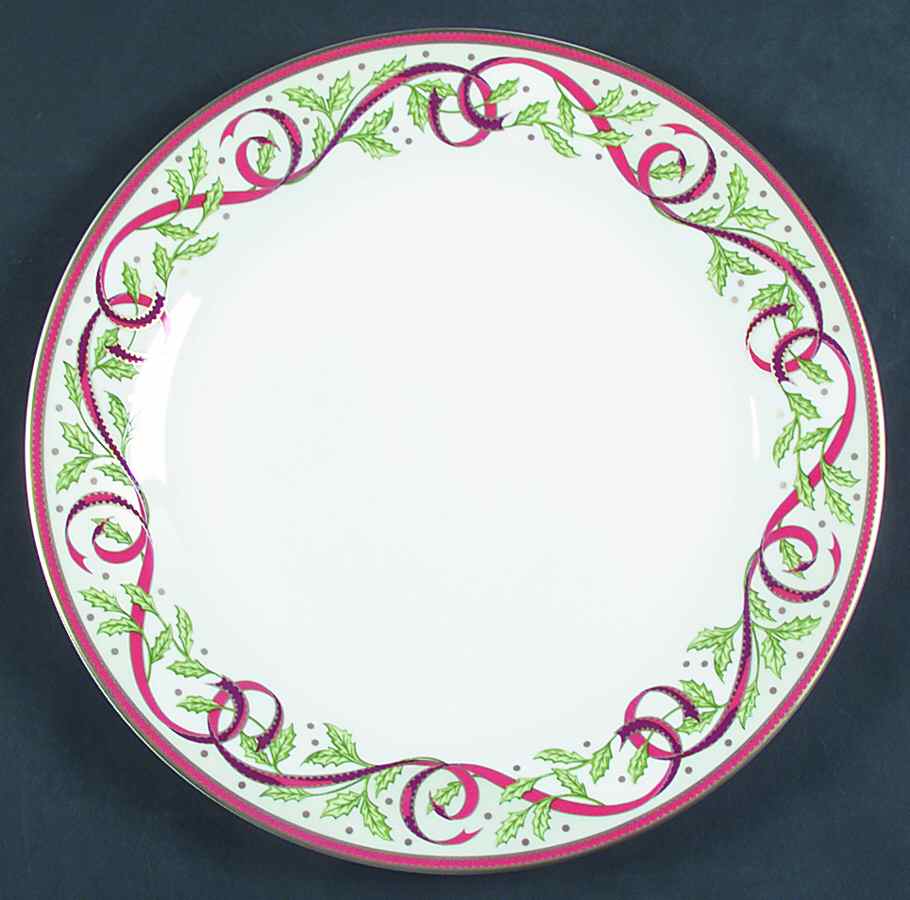 Winter Festival (On White) Dinner Plate by Pickard-1