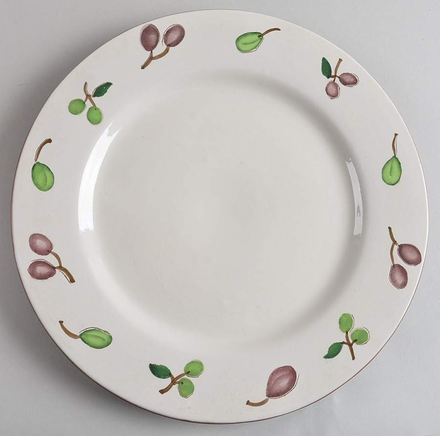 Olive Dinner Plate by Pottery Barn China-1