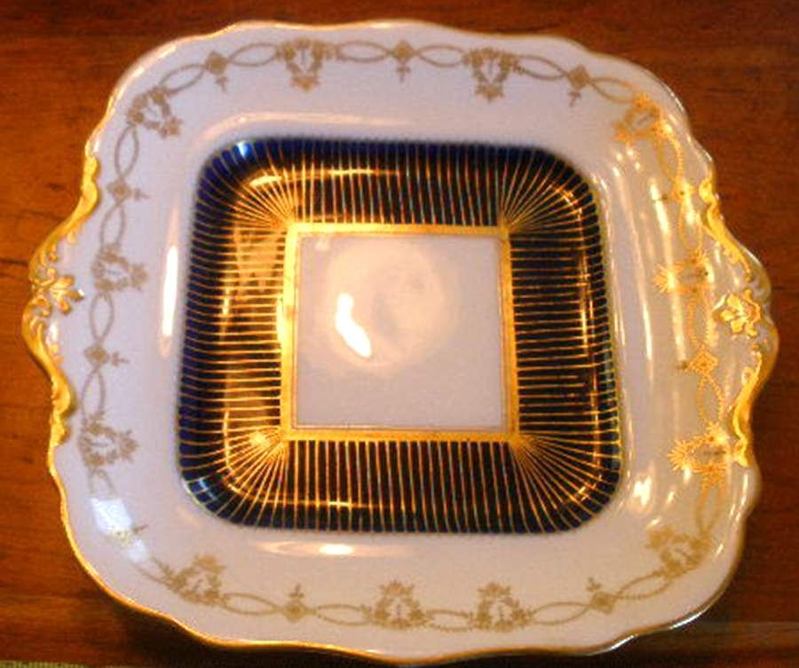 3469 Square Handled Cake Plate by Paragon-1