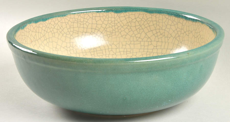 Crackle Collection 10" Large Salad Serving Bowl by Pier 1-1