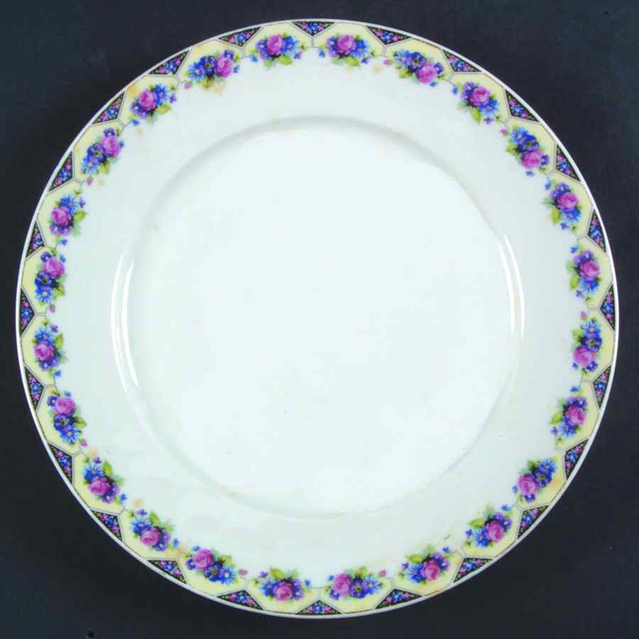 1656 Dinner Plate by Porcelain Union-1