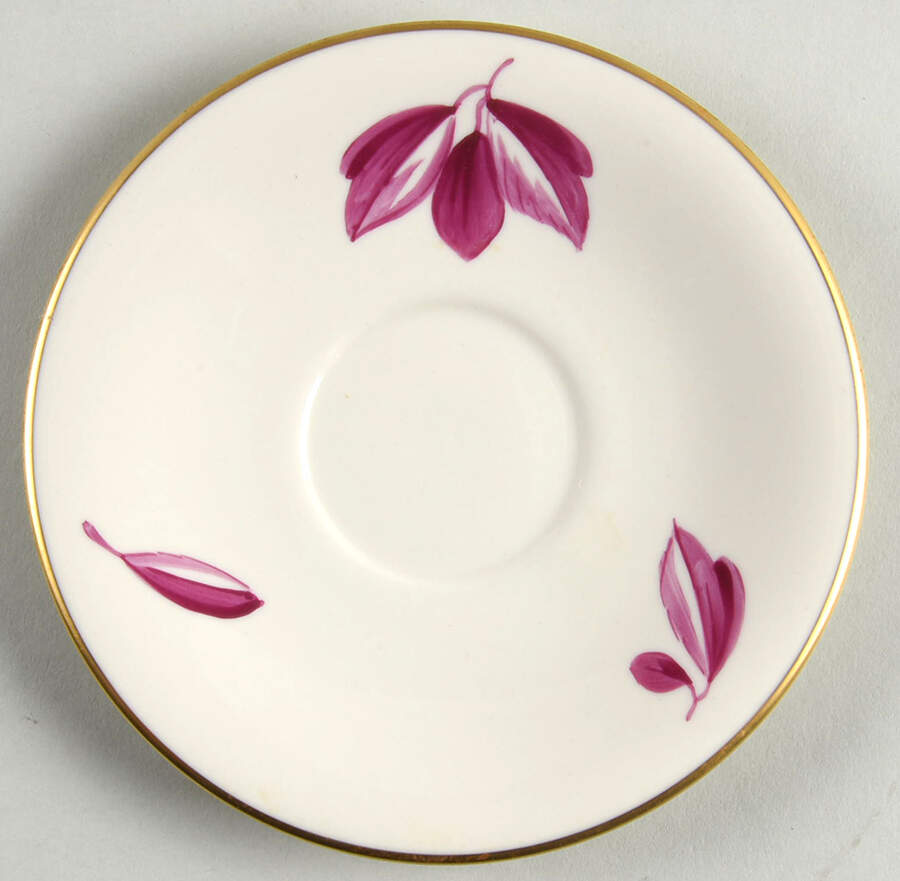 Woodbine Saucer by Pickard-1