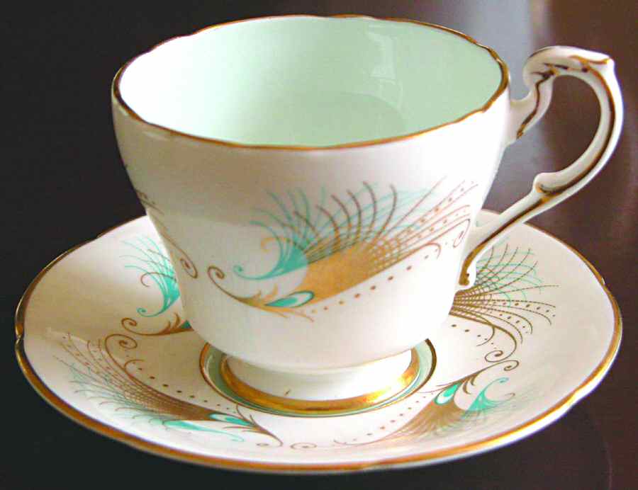 A4657 Footed Cup & Saucer Set by Paragon-1