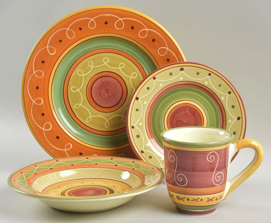 Etrusco 4 Piece Place Setting by Pier 1-1