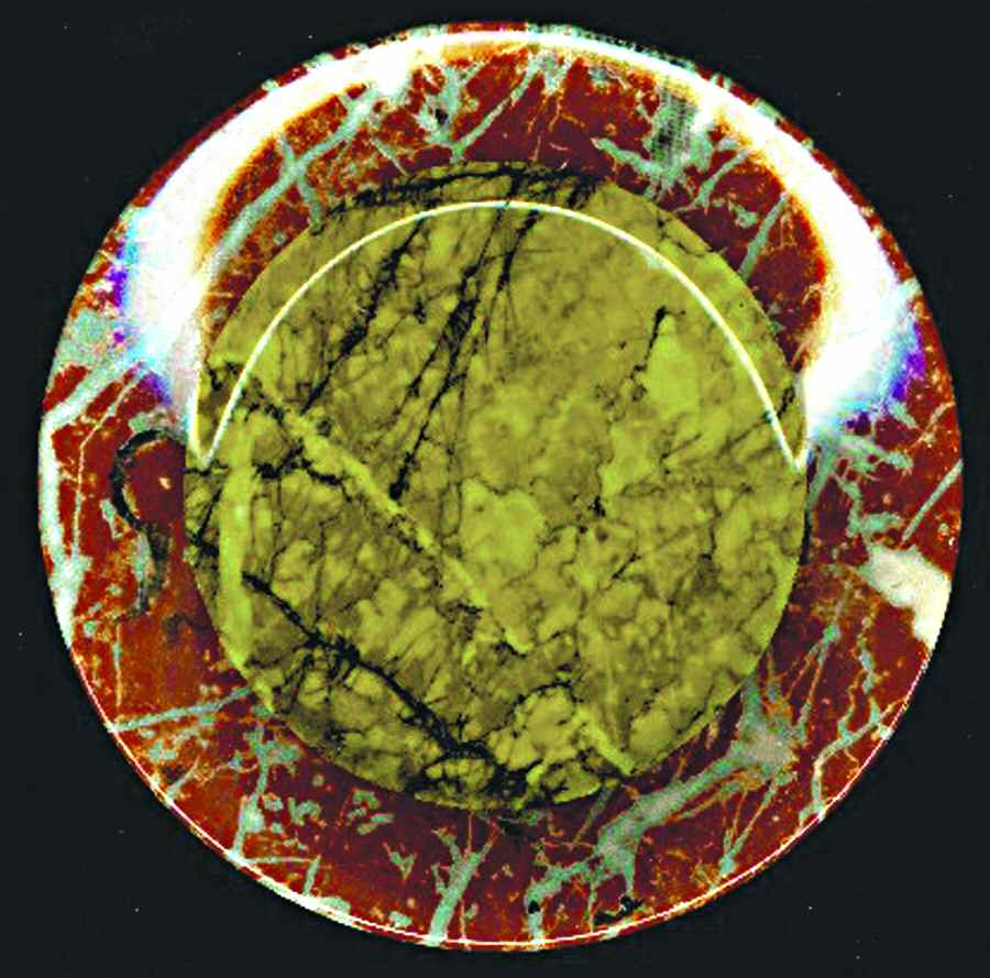 PDP14 Luncheon Plate by Porcelaine De Paris-1