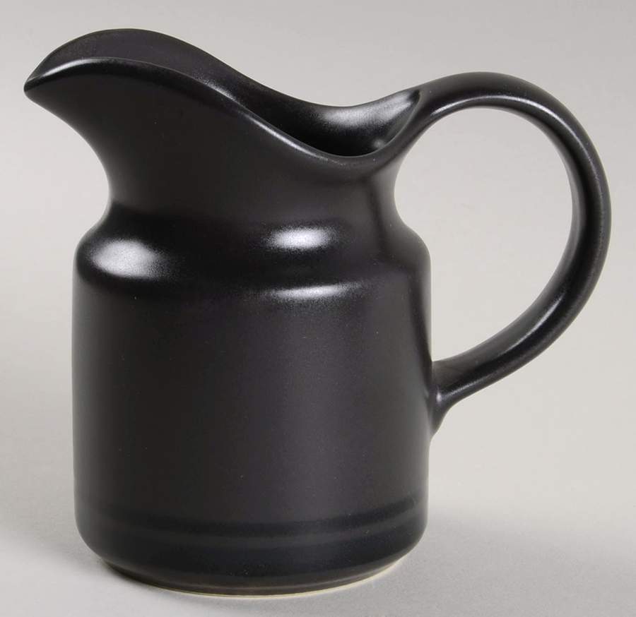 Midnight Brown Creamer by Pfaltzgraff-1