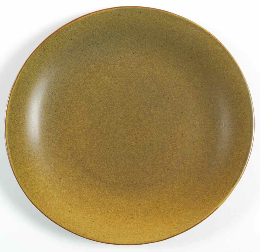 Ellipse Sage (Yellow Green) Dinner Plate by Pottery Barn China-1