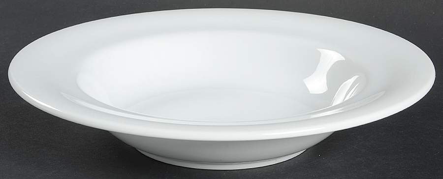 Bistro Large Rim Soup Bowl by Pottery Barn China-1
