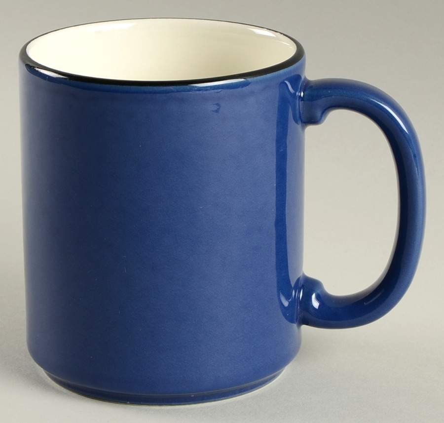Spa Blueberry (Black Trim) Mug by Pagnossin-1
