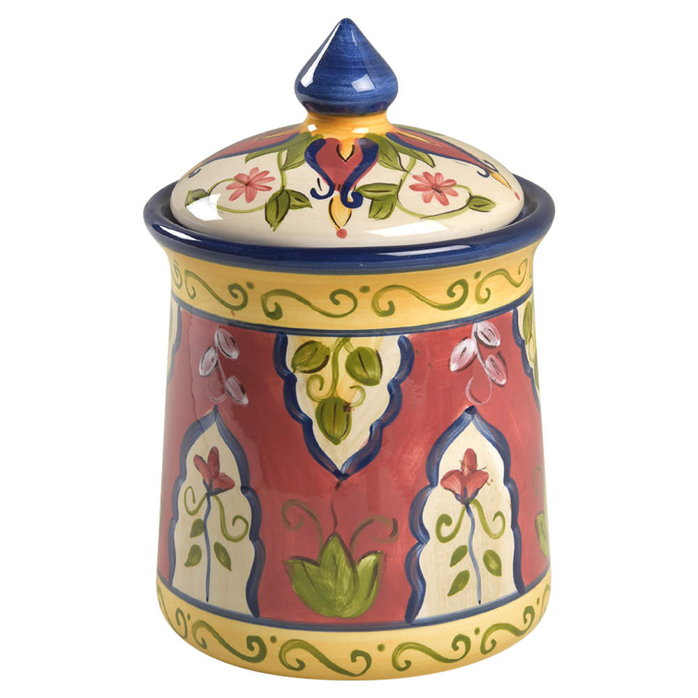 Vallarta Small Canister & Lid by Pier 1-1