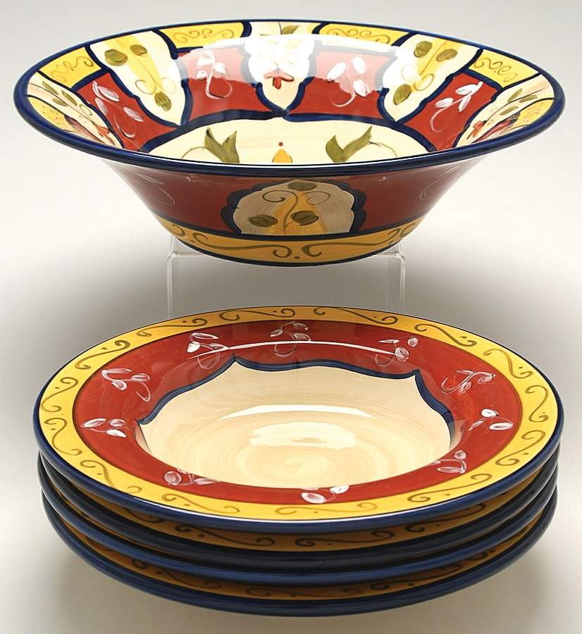 Vallarta 5 Pc Pasta Set by Pier 1-1