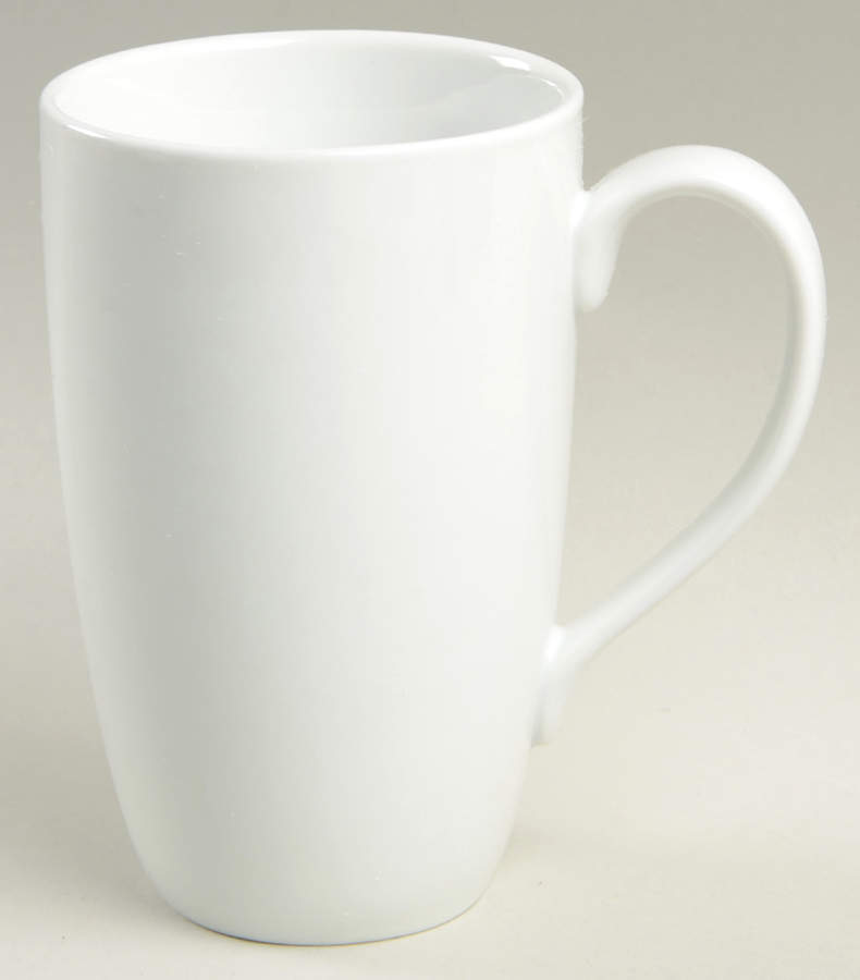 Great White Collection (Rim Shape) Latte Mug by Pottery Barn China-1