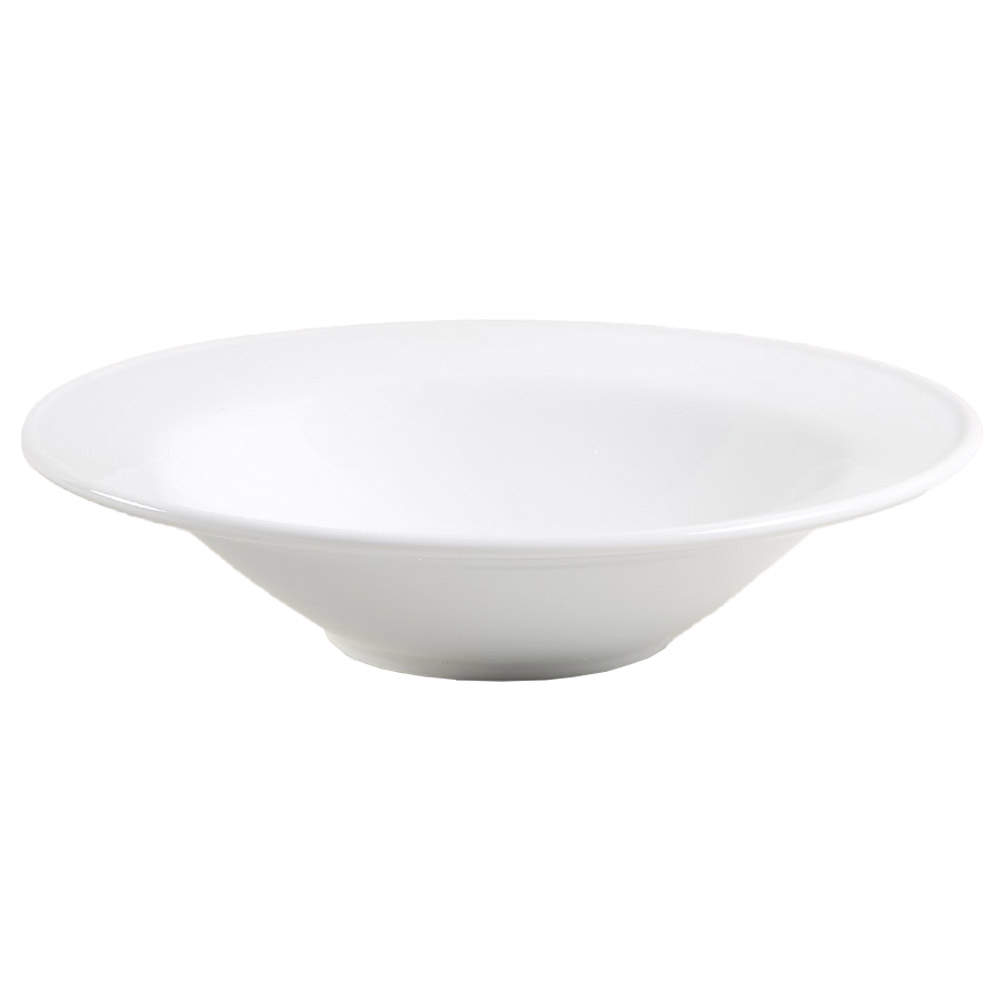 Great White Collection (Rim Shape) Large Rim Soup Bowl by Pottery Barn China-1