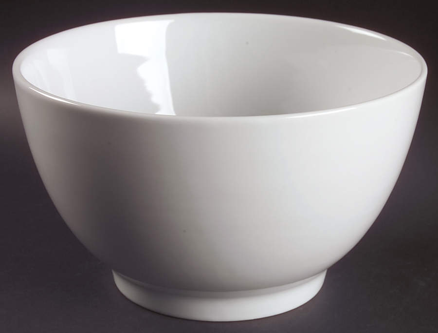 Great White Collection (Rim Shape) 9" Nested Mixing Bowl by Pottery Barn China-1