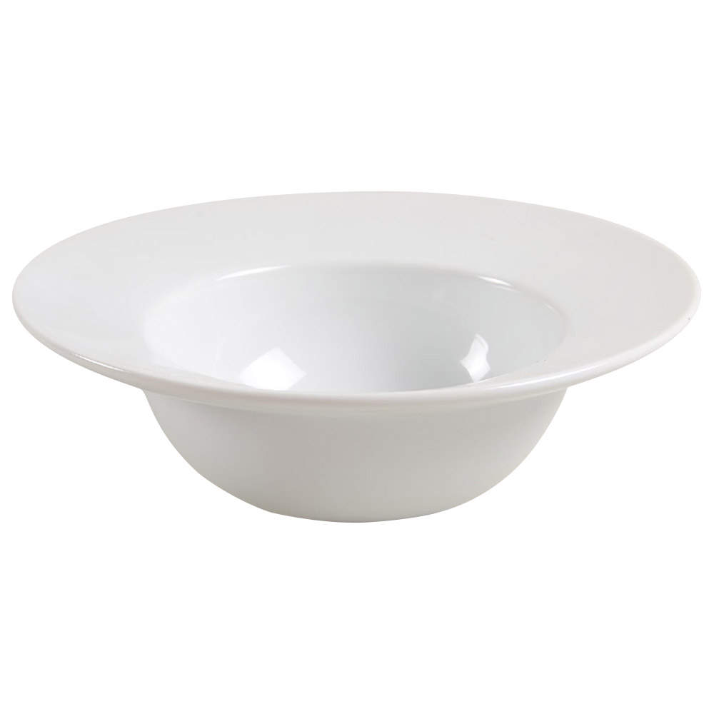 Great White Collection (Rim Shape) 7" Individual Pasta Bowl by Pottery Barn China-1