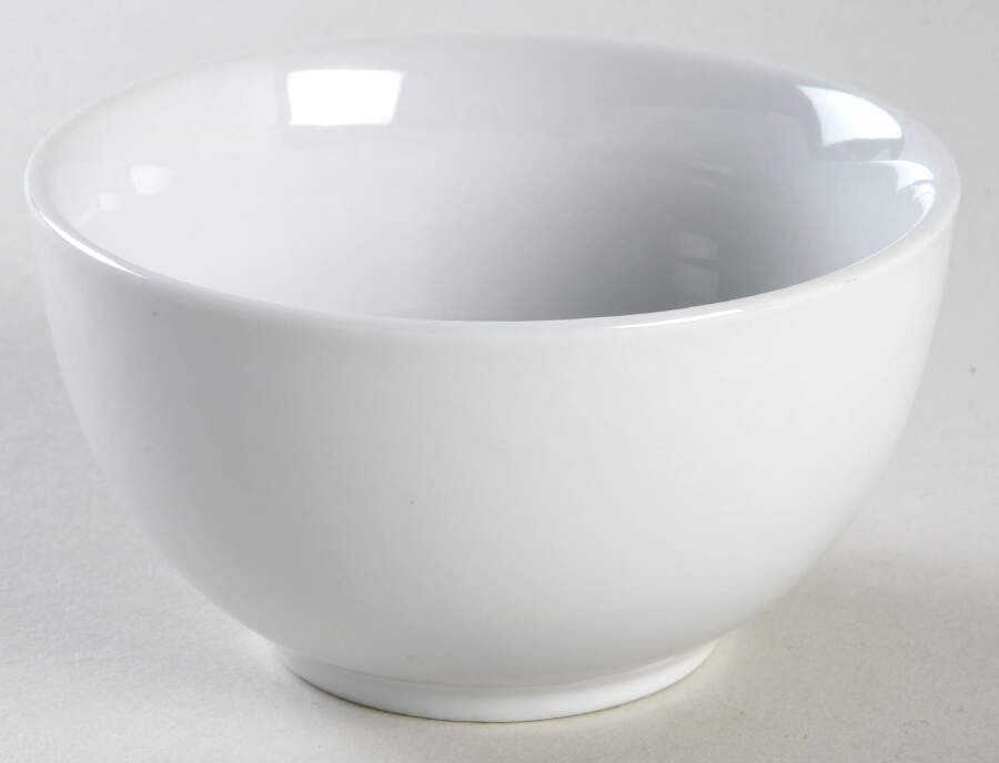 Great White Collection (Coupe Shape) Individual Snack Bowl by Pottery Barn China-1