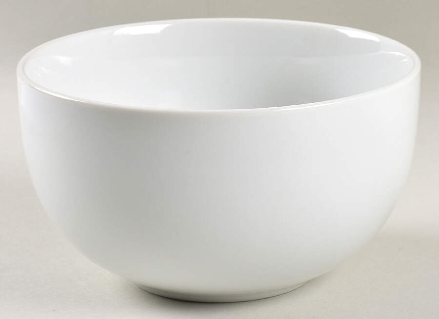 Great White Collection (Rim Shape) Coupe Cereal Bowl by Pottery Barn China-1
