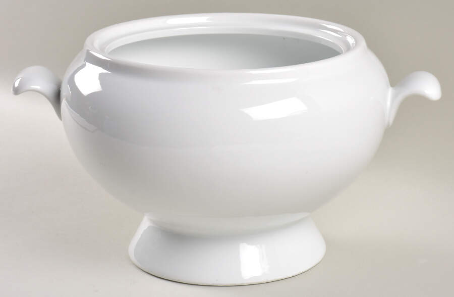 Great White Collection (Rim Shape) Tureen No Lid by Pottery Barn China-1