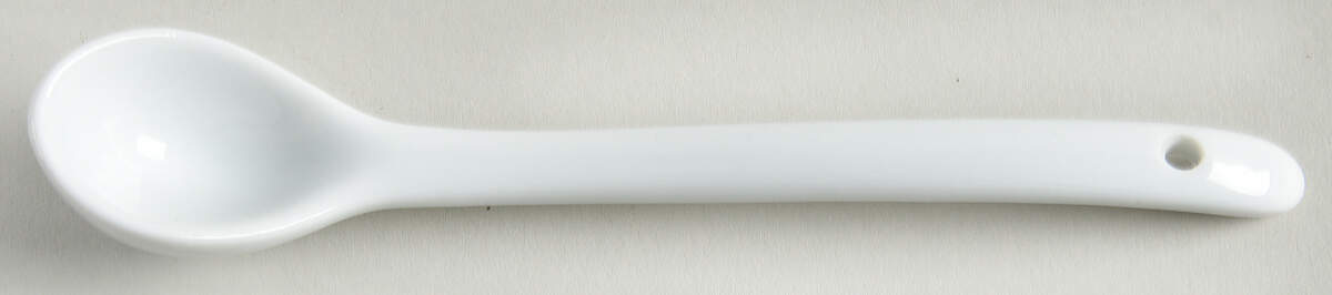 Great White Collection (Rim Shape) Spoon Condiment by Pottery Barn China-1