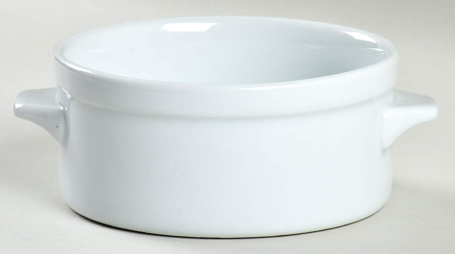 Great White Collection (Rim Shape) Open Individual Casserole by Pottery Barn China-1