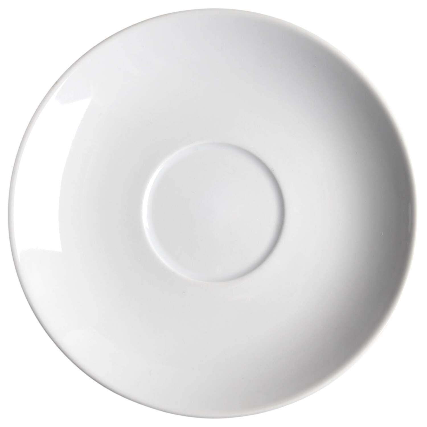 Great White Collection (Rim Shape) Saucer by Pottery Barn China-1