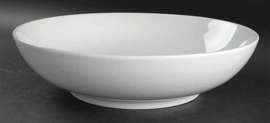 Great White Collection (Rim Shape) 15" Round Serving Bowl by Pottery Barn China-1