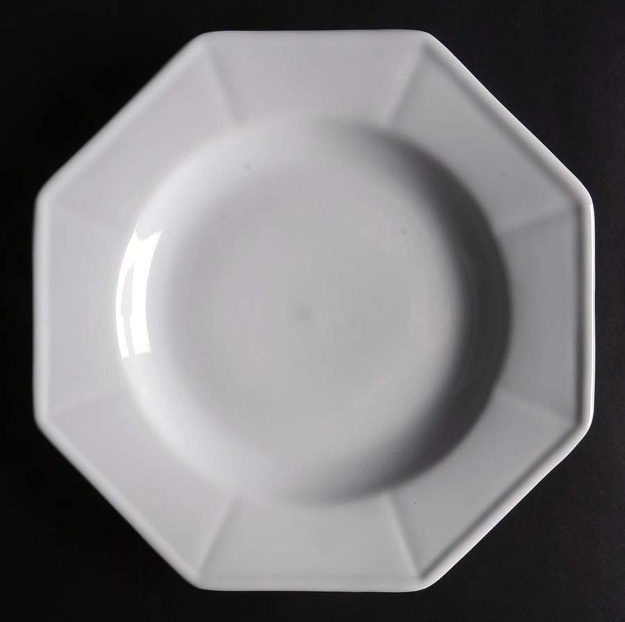 Great White Collection (Rim Shape) Accent Salad Plate by Pottery Barn China-1